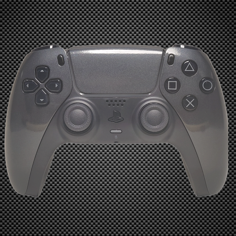 Metallic Gunmetal Grey Themed PS5 Custom Dualsense Controller