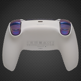 Arctic White Chameleon Blue PS5 Custom Dualsense Controller