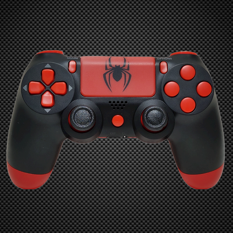 Spiderman Miles Morales Themed Official PS4 Controller V2 Custom