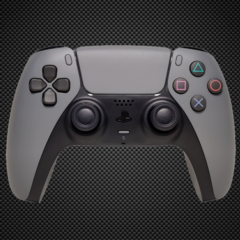 Playstation Classic Grey PS5 Custom Dualsense Controller