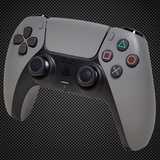 Playstation Classic Grey PS5 Custom Dualsense Controller