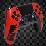 Deadpool Themed PS5 Custom Dualsense Controller