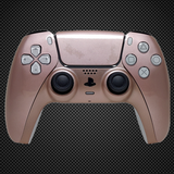 Pink Rose Gold Themed PS5 Custom Dualsense Controller