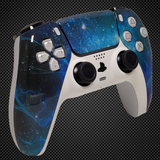 Blue Milkyway Stars Themed PS5 Custom Dualsense Controller