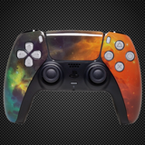 Nebula Stars Themed PS5 Custom Dualsense Controller