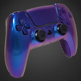 Chameleon Blue & Purple Edition PS5 Custom Dualsense Controller