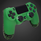 Green 3D Splash Themed Official PS4 Controller V2 Custom