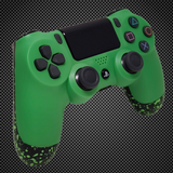 Official PS4 Controller V2 Custom Green 3D Splash Themed