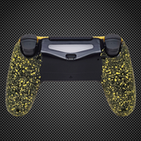 Yellow 3D Splash Themed Official PS4 Controller V2 Custom