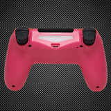 Official PS4 Controller V2 Custom Crystal Transparent/Clear Pink Themed