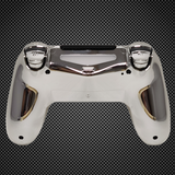 Chrome Silver Themed Official PS4 Controller V2 Custom