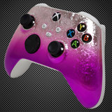 Pink Ice Snowflake Themed Xbox Series X/S Custom Controller