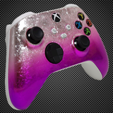 Pink Ice Snowflake Themed Xbox Series X/S Custom Controller