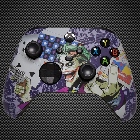 Comic Book Joker Themed Xbox Series X/S Custom Controller