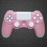 Pearlescent Pink Themed Official PS4 Controller V2 Custom