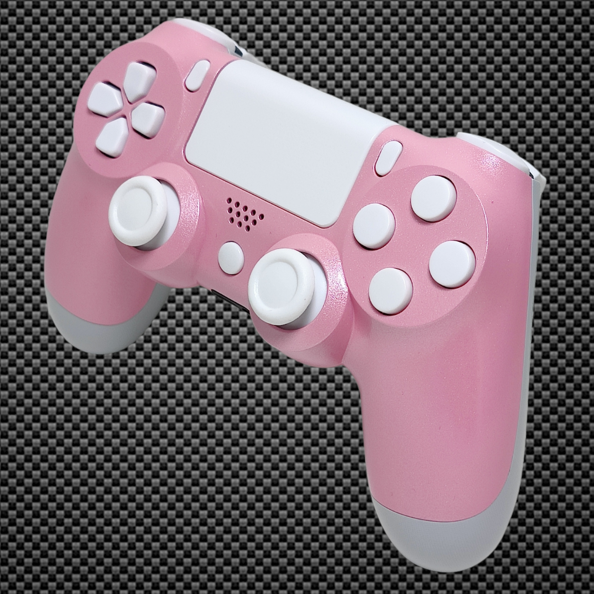 Controller Pink Customize Pearlescent Pink Themed Official PS4 Controller V2 Custom – Primzstar Modz